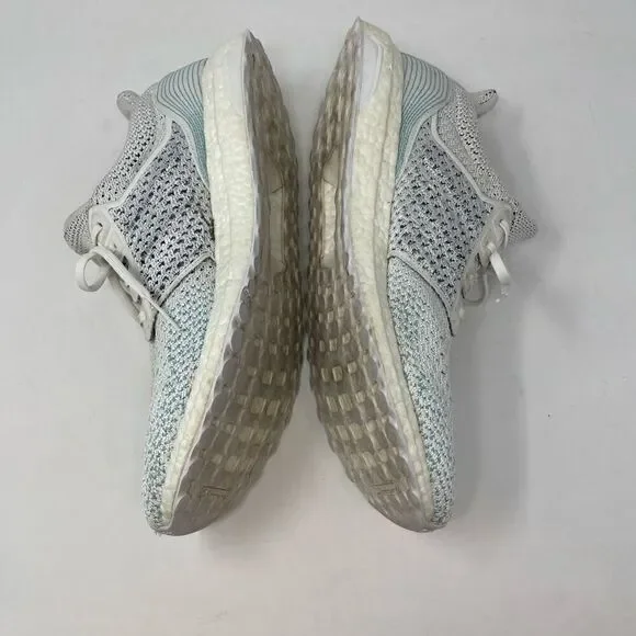 Adidas White Athletic Ultra boost Clima Parley Sneaker Shoes Size 14